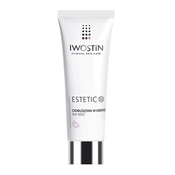 Iwostin Estetic III, odbudowa w kremie na noc, 40 ml