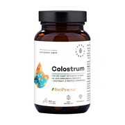 Aura Herbals, Colostrum 700 mg + BioPerine, kapsułki, 90 szt.