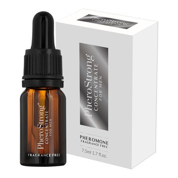 Pherostrong Fragrance Free Concentrate for Men, krople z feromonami, 7,5 ml
