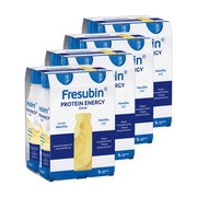 Zestaw 4x Fresubin Protein Energy Drink o smaku waniliowym, płyn, 4 x 200 ml