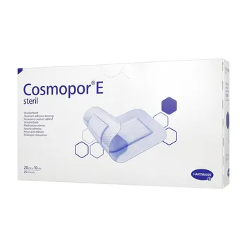 Cosmopor E, plastry opatrunkowe jałowe, 20 x 10 cm, 25 szt.