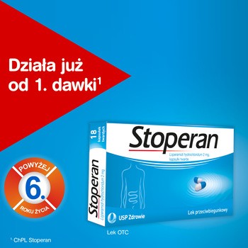 Stoperan, 2 mg, kapsułki twarde, 18 szt.