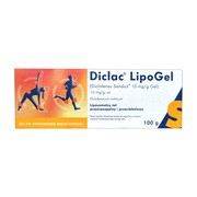 Diclac Lipogel, 10mg/g (1%), żel,(i.rów),InPh,Portug, 100 g