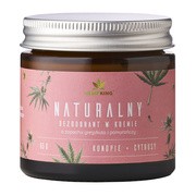 Hempking, naturalny dezodorant konopny w kremie, grejpfrut i pomarańcza, 65 g