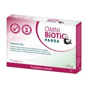 Omni Biotic Panda, saszetki z proszkiem, 3 g x 7 szt.