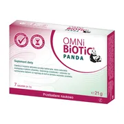 Omni Biotic Panda, saszetki z proszkiem, 3 g x 7 szt.