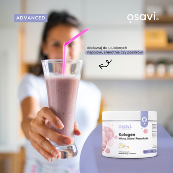 Osavi Kolagen, Włosy, Skóra i Paznokcie, proszek, 150 g