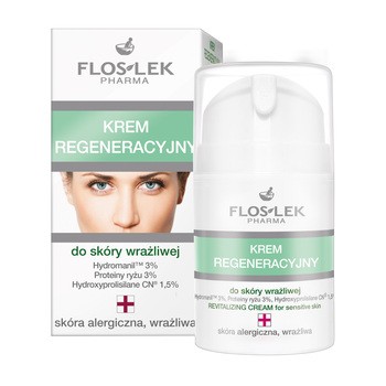 Flos-Lek Pharma Sensitive, krem regeneracyjny, 50 ml