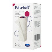 Peha-haft, opaska podtrzymująca, kohezyjna, 10 cm x 4 m, 1 szt.
