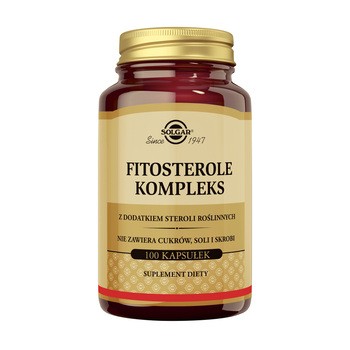Solgar Fitosterole Kompleks, kapsułki, 100 szt.