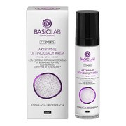 BasicLab Copperis, aktywnie liftingujący krem na noc do twarzy, szyi i dekoltu 0,3% czystego peptydu miedziowego, 50 ml