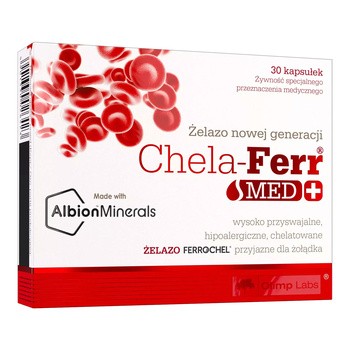 Olimp Chela-Ferr Med, kapsułki, 30 szt.