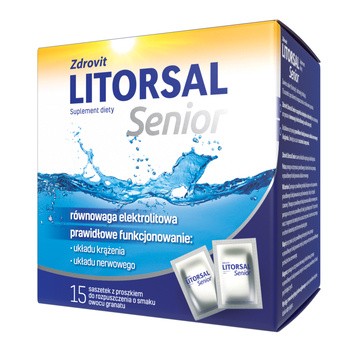 Zdrovit Litorsal Senior, proszek w saszetkach, 15 szt.