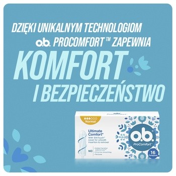 O.B. ProComfort Mini, tampony, 8 szt.
