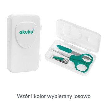 Akuku, zestaw do manicure, 1 szt.
