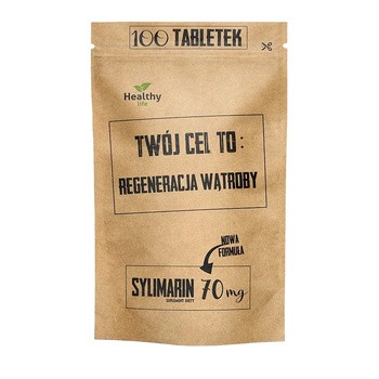Twój Cel To: Regeneracja Wątroby, Sylimarin 70 mg, tabletki, 100 szt.