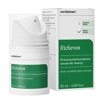 Richevon Natural Anti-Wrinkle, serum przeciwzmarszczkowe do twarzy, 50 ml