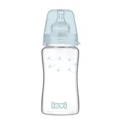 Lovi, butelka szklana Diamond Glass, Botanic, 3 m+, 250 ml