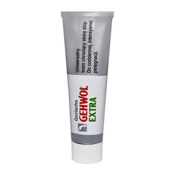 Gehwol Extra, krem do pielęgnacji stóp, 75 ml