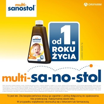 Multi-Sanostol, syrop, 300 g