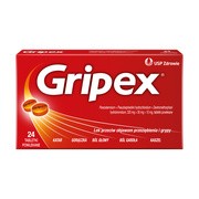 Gripex, tabletki powlekane, 24 szt.