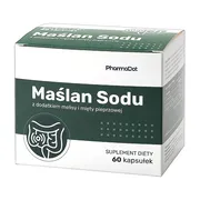 PharmaDot Maślan Sodu, kapsułki, 60 szt.