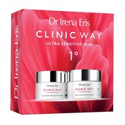 Zestaw Promocyjny, Dr Irena Eris Clinic Way 1°, Pierwsze Zmarszczki, dermokrem na dzień, 50 ml + dermokrem na noc, 50 ml