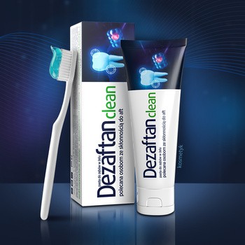 Dezaftan Clean,  pasta do mycia zębów w żelu, 75 ml