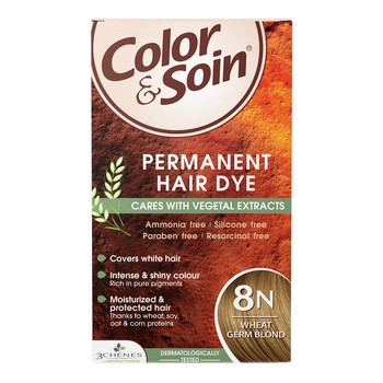 Color&Soin, farba do włosów, blond pszeniczny(8N), 135ml