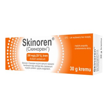 Skinoren, 200 mg/g, krem, (import równoległy, Medezin), 30 g