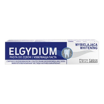 Zestaw 2 x 75 ml, Elgydium Whitening, pasta do zębów, wybielająca