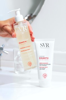 SVR Cicavit+ Gel Moussant, żel do mycia skóry uszkodzonej lub podrażnionej, 200 ml