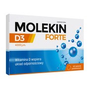 Molekin D3 Forte, 4000 j.m., tabletki powlekane, 60 szt.