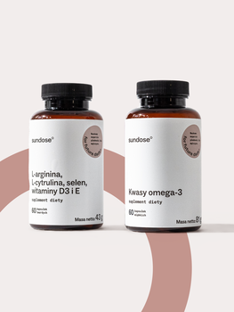 Sundose For Future Dads, kapsułki, 60 szt. + 60 szt.