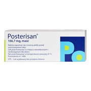 Posterisan, 166,7 mg, maść doodbytnicza, 25 g