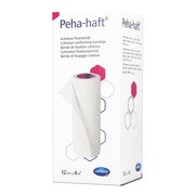 Peha-haft, opaska podtrzymująca, kohezyjna, 12 cm x 4 m, 1 szt.