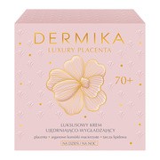 Dermika Luxury Placenta, luksusowy krem ujędrniająco-wygładzający, 70+, 50 ml
