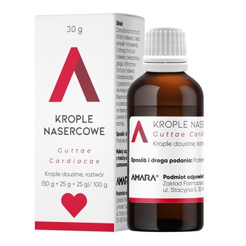Krople nasercowe, 30 g (Amara)