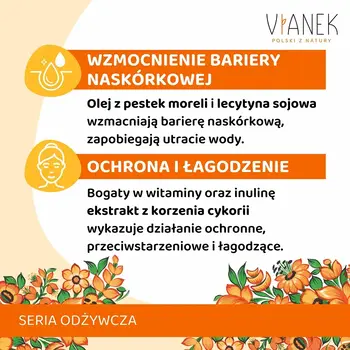 Vianek, odżywczy krem do twarzy na dzień, 50 ml