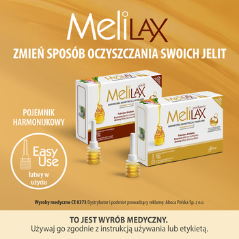 Melilax Adult, mikrowlewka doodbytnicza, 6 wlewek