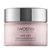 Iwostin Age Lift, krem na dzień do skóry normalnej i mieszanej, SPF 15, 40+, 50 ml