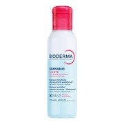 Bioderma Sensibio H2O Eye, dwufazowa woda micelarna do demakijażu oczu i ust, 125 ml
