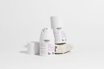 Veoli Botanica But First Sunscreen, nawilżająco-łagodzący krem ochronny SPF 50+, 50 ml