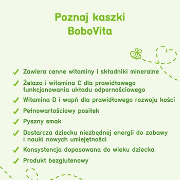 BoboVita, kaszka mleczno-ryżowa, wanilia, 4 m+, 230 g