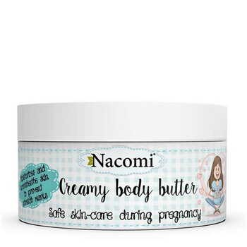 Nacomi, lekkie masło do ciała, dla kobiet w ciąży, 100 ml