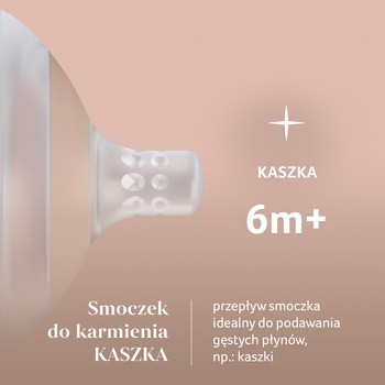 Canpol Lovi Mammafeel, smoczek dynamiczny do karmienia, 0 m+, 1 szt.