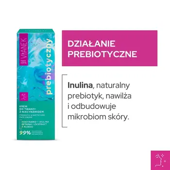 Sylveco Vianek, krem prebiotyczny z niacynamidem, 50 ml