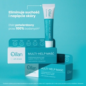 Oillan Multi-Help, multifunkcyjna dermo-maść, 12 g