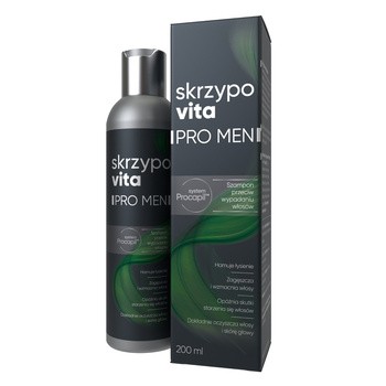 Skrzypovita Pro MEN, szampon przeciw wypadaniu włosów, 200 ml