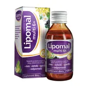 Aflofarm, Lipomal multi 6+, płyn, 120 ml